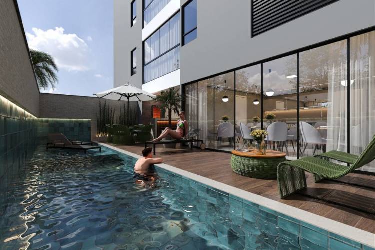 APARTAMENTO COM 2 QUARTOS � VENDA , 61M� - CENTRO