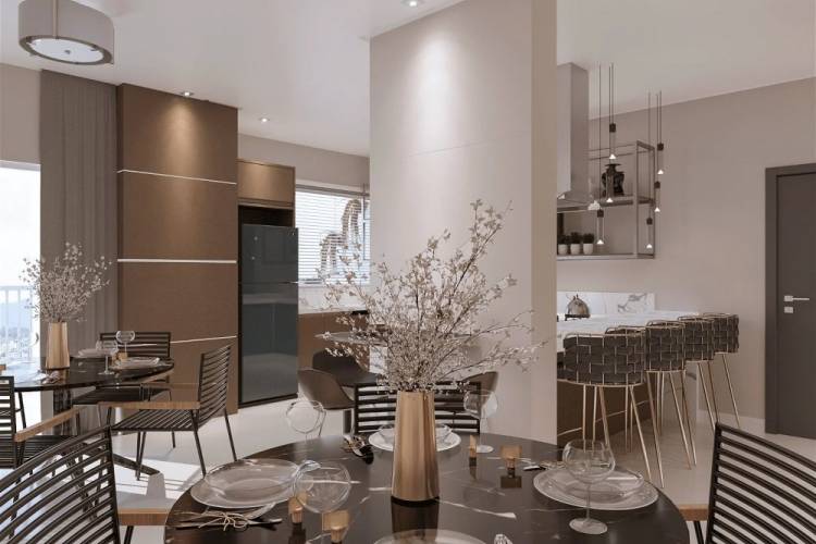 APARTAMENTO COM 2 SUTES  VENDA , 69M - MORRETES