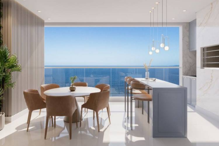 Apto Frente mar 4 a 8 su�tes entrega 2028,  Itapem