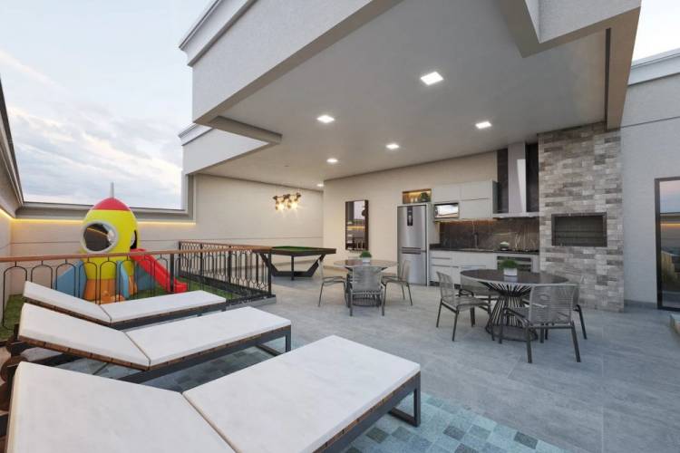 Apartamento Garden com 2 su�tes � venda , 125m� - 