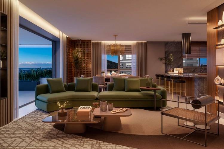 Apartamento com 4 su�tes � venda , 232m� - Centro 