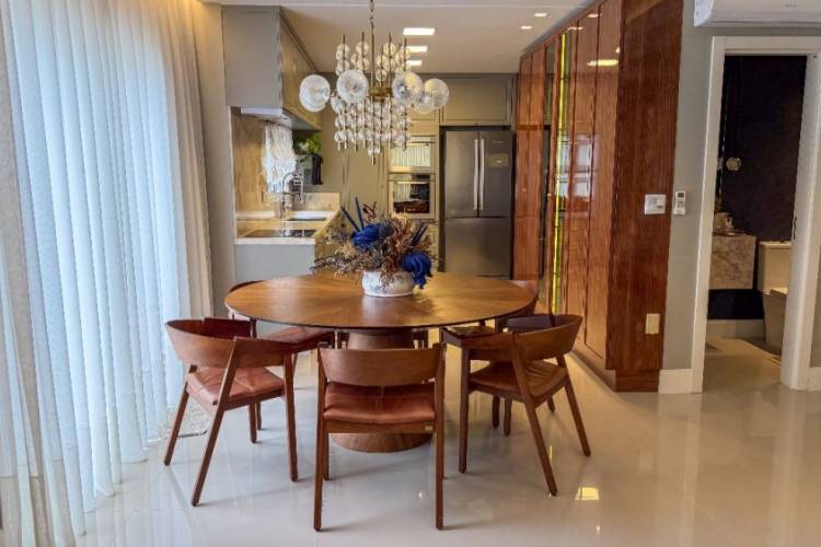 DU4004 DUPLEX MOBILIADO E DECORADO, QUADRA MAR EM 